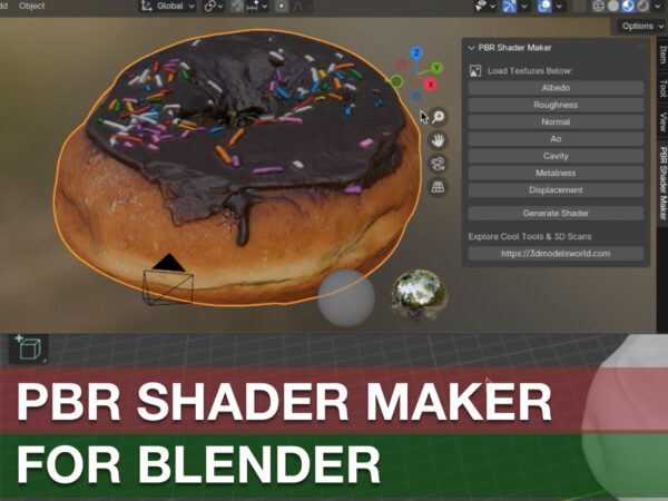 PBR Shader Maker For Blender - Tool