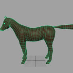 horse-stylize-3d-model-3
