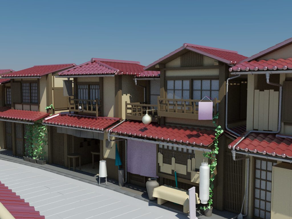 Japanese-house-neighbourhood-3d-model-11