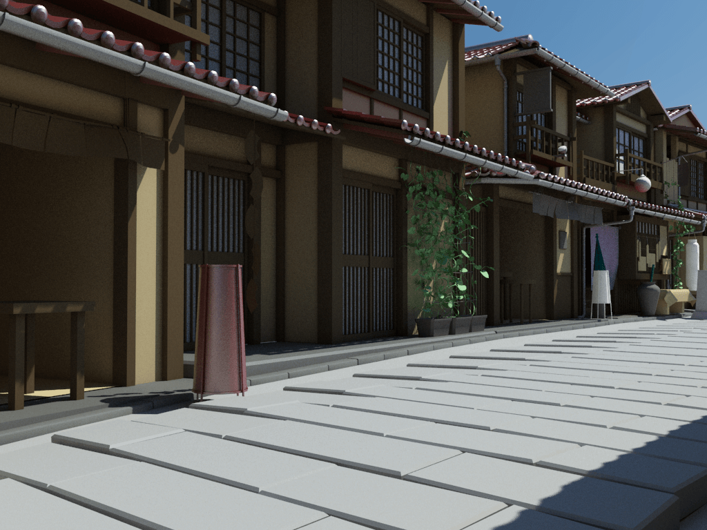 Japanese-house-neighbourhood-3d-model-3