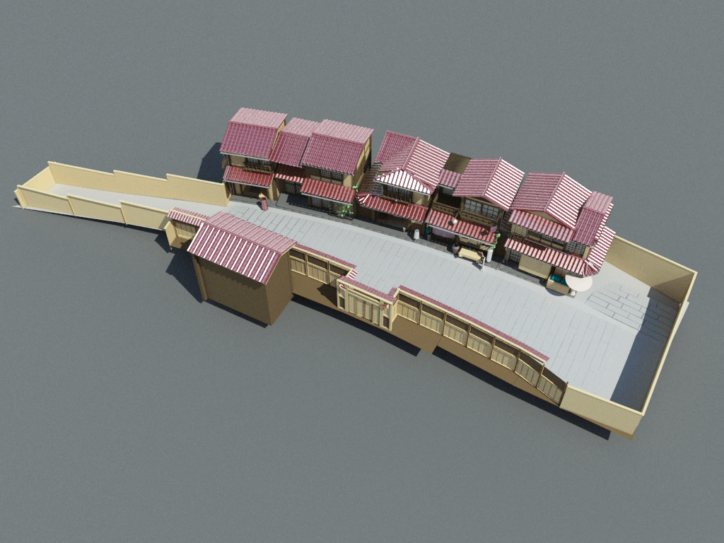 Japanese-house-neighbourhood-3d-model-7
