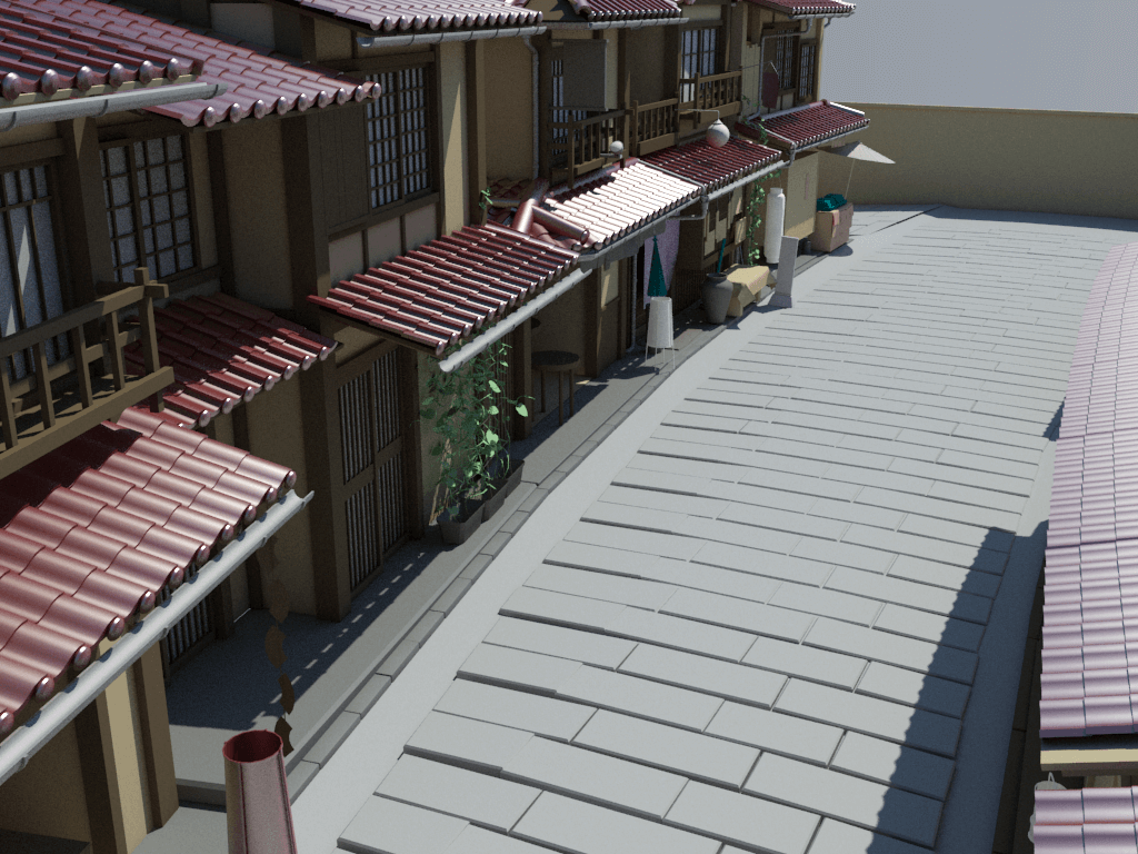 Japanese-house-neighbourhood-3d-model-8