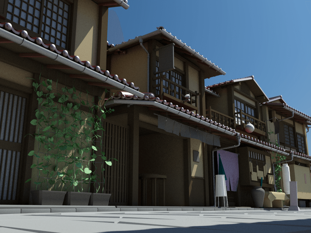 3d Model Download Free Japanese Style House