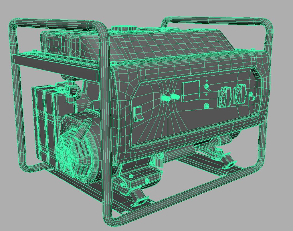 hammer-gnr5000a-electric-generator-3d-model-9