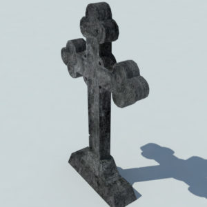 gravestone-cross-3d-model-2