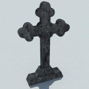 gravestone-cross-3d-model-3
