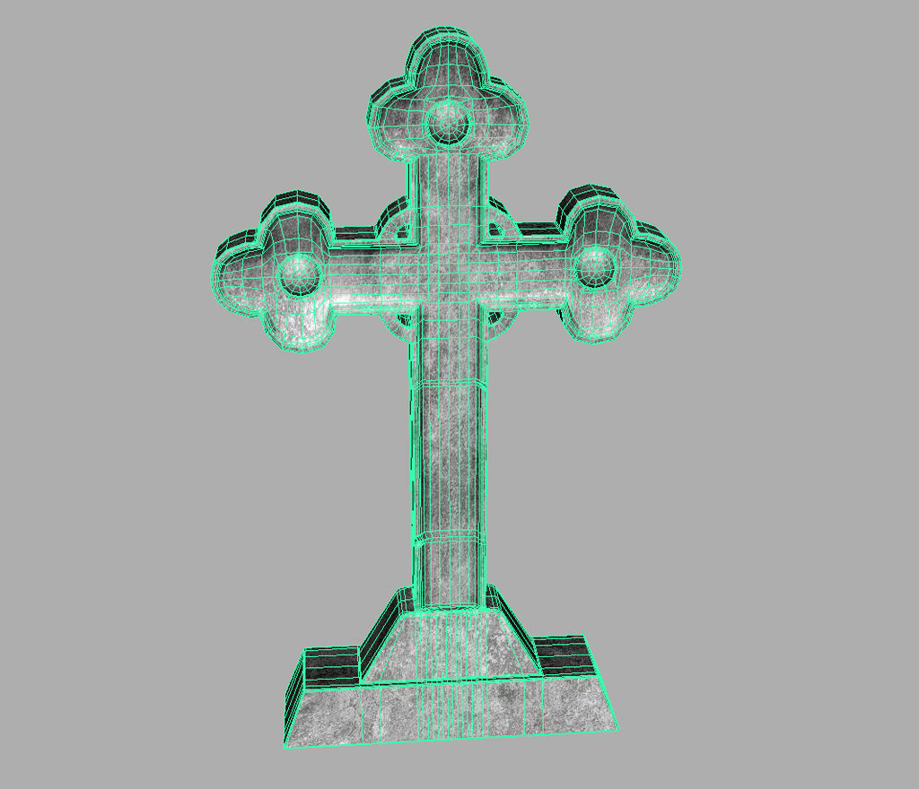 gravestone-cross-3d-model-5
