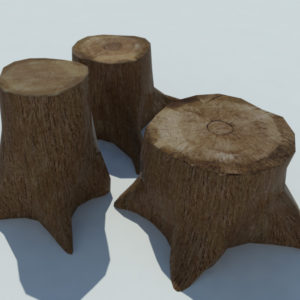 tree-stump-3d-model-3