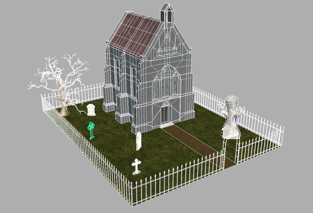 haunted-graveyard-church-3d-model-13