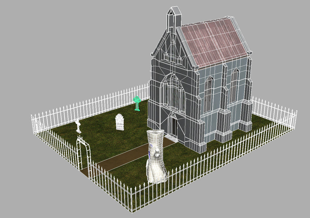 haunted-graveyard-church-3d-model-14