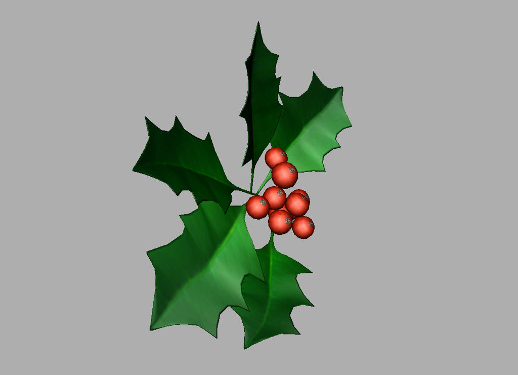 holly-leaves-berries-3d-model-6