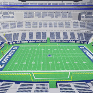 AT&T Stadium 3D Model - Realtime - 3D Models World