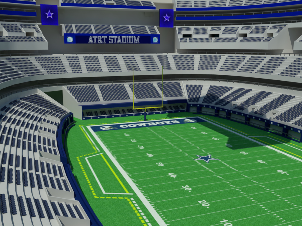 Dallas Cowboys Stadium 3d Seating Chart