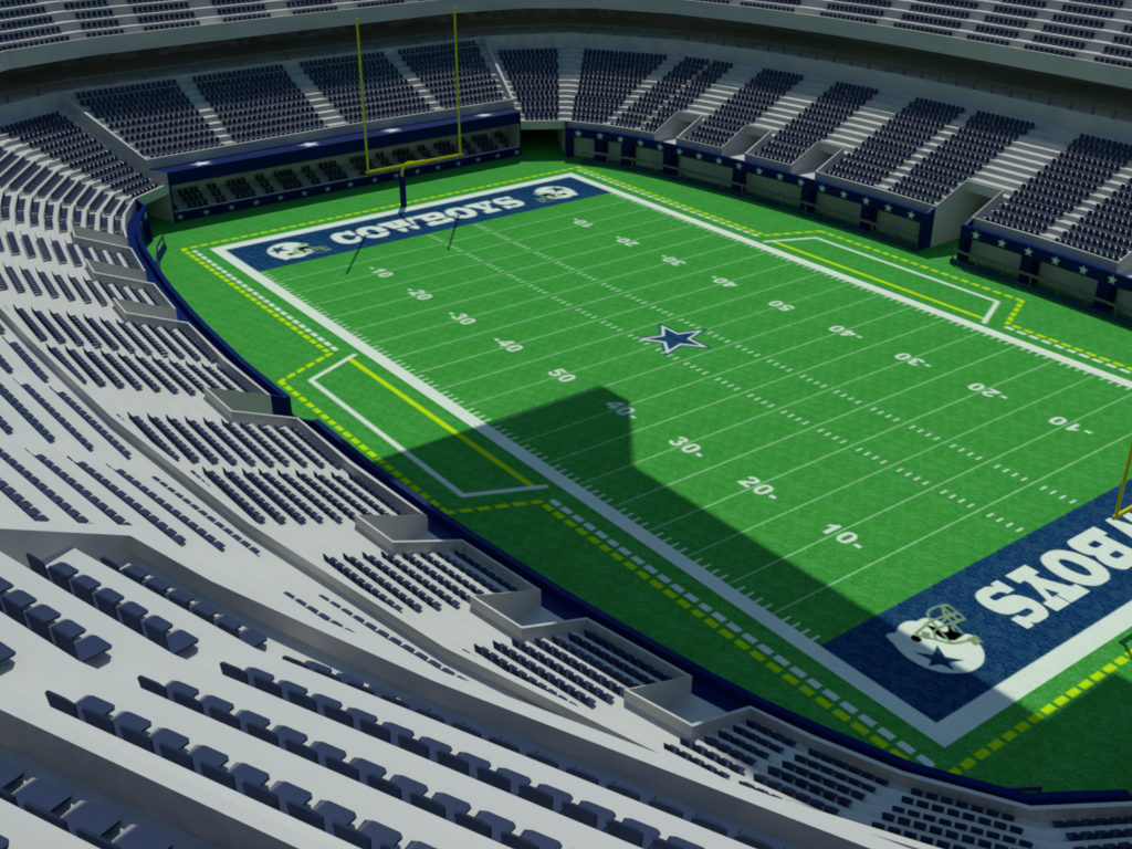 AT&T Stadium 3D Model - Realtime - 3D Models World