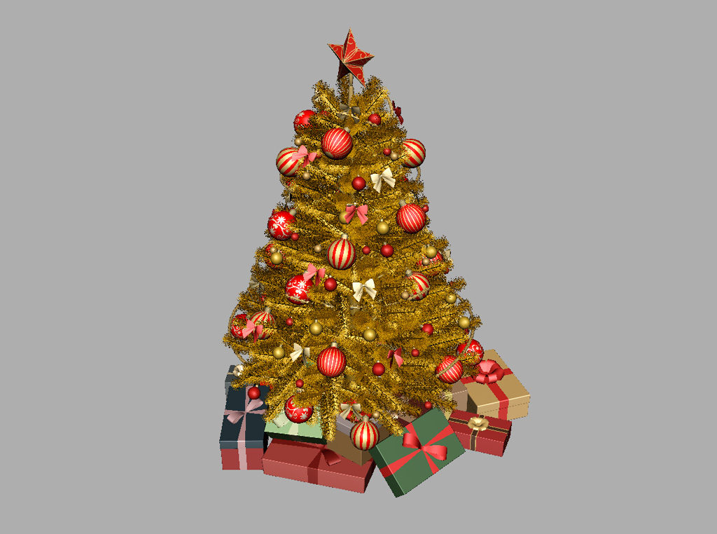 christmas-tree-golden-3d-model-decoration-8