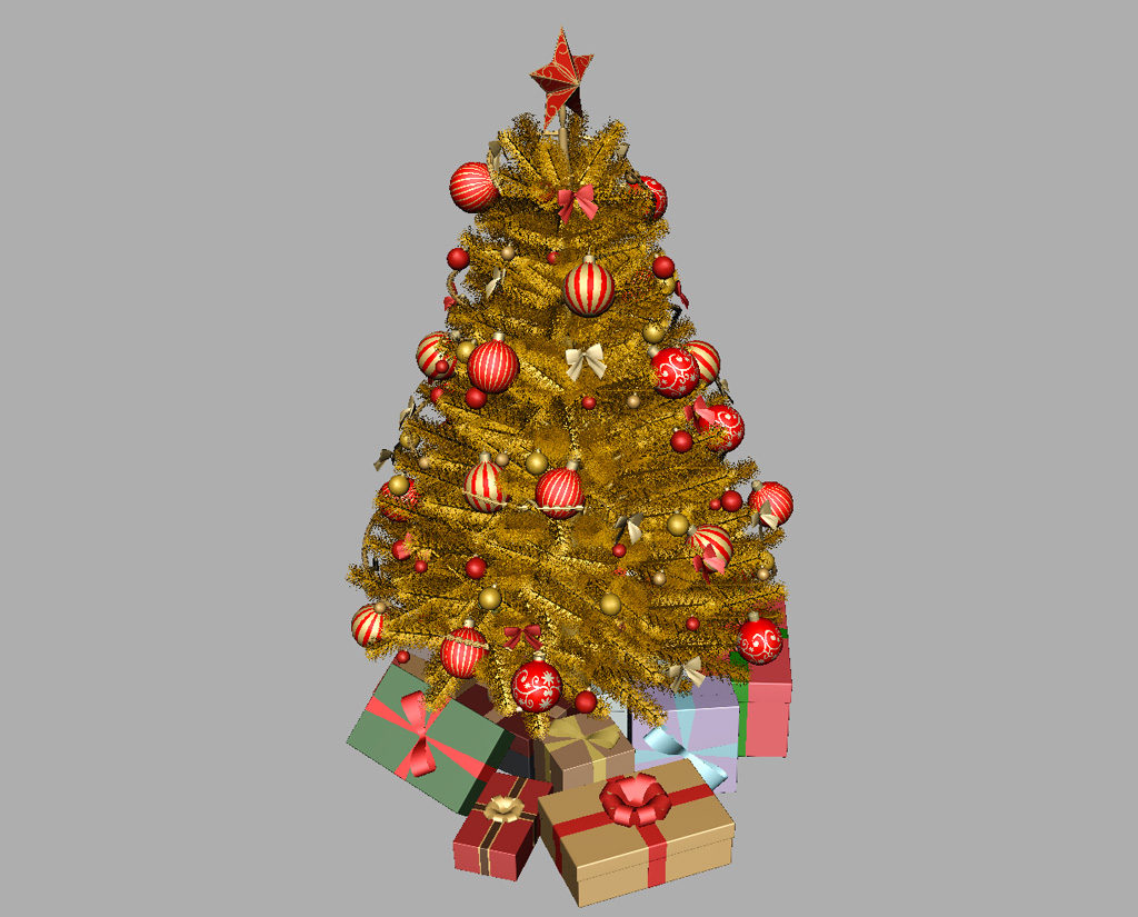 christmas-tree-golden-3d-model-decoration-9