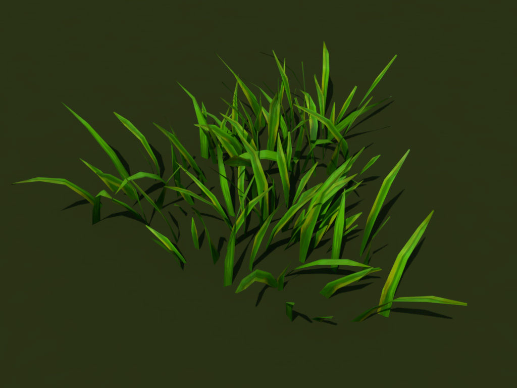 grass-patch-3d-model-2