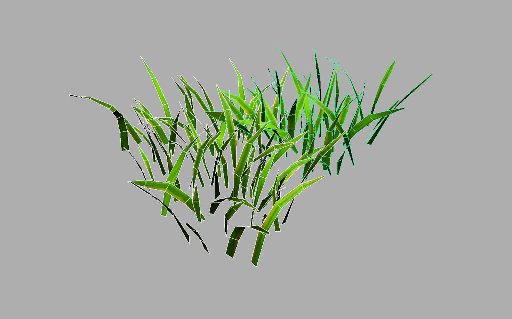 grass-patch-3d-model-7