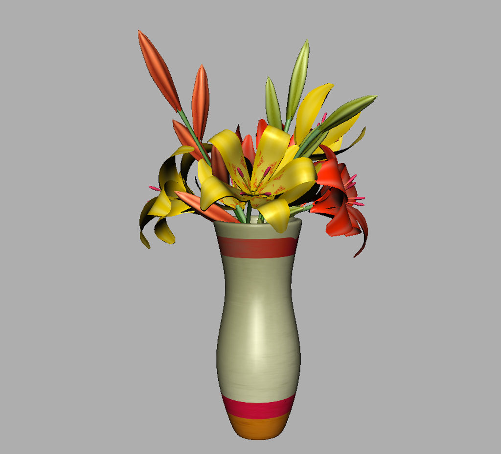 lily-vase-orange-yellow-3d-model-10