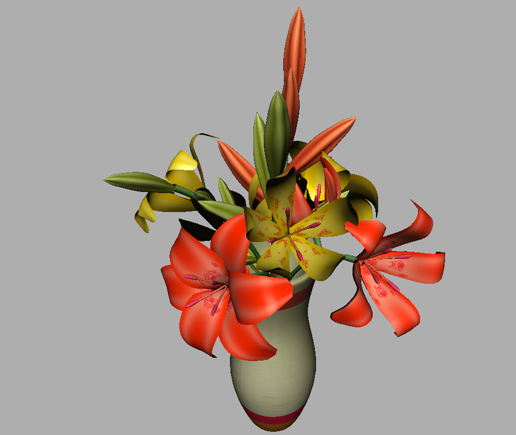 lily-vase-orange-yellow-3d-model-12