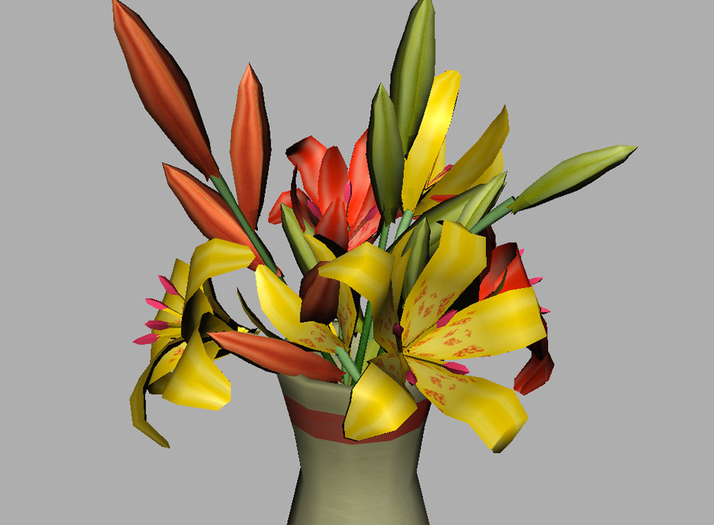 lily-vase-orange-yellow-3d-model-8