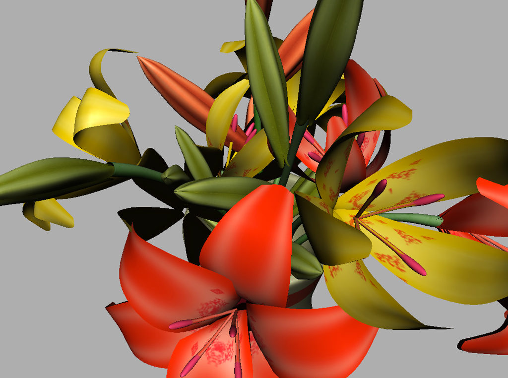 lily-vase-orange-yellow-3d-model-9