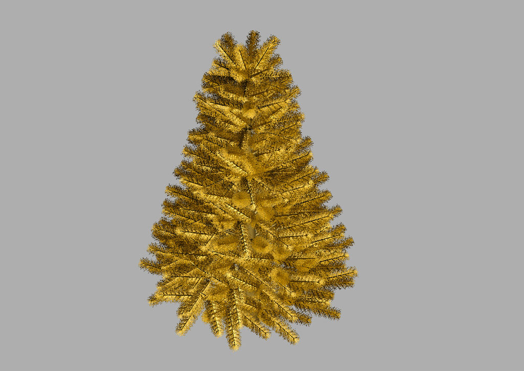 pine-tree-golden-3d-model-5