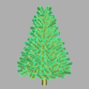 pine-tree-golden-3d-model-7