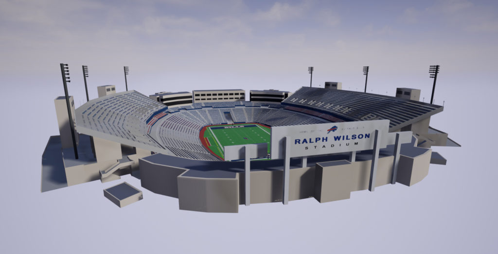 Highmark Stadium - Bills Stadium - Buffalo NY 3D model – Genius&Gerry