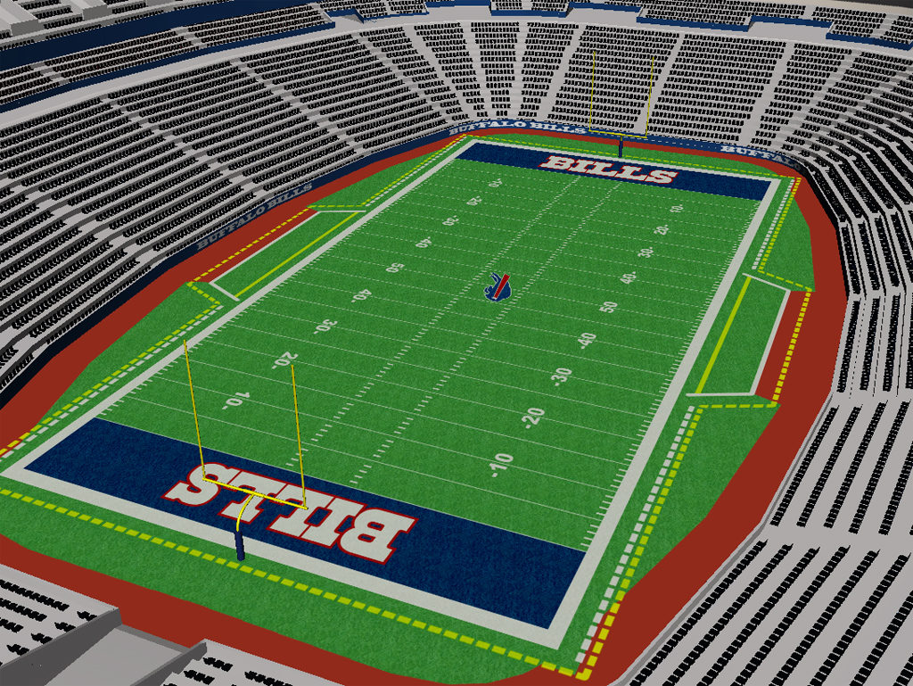 Highmark Stadium - Bills Stadium - Buffalo NY 3D model – Genius&Gerry