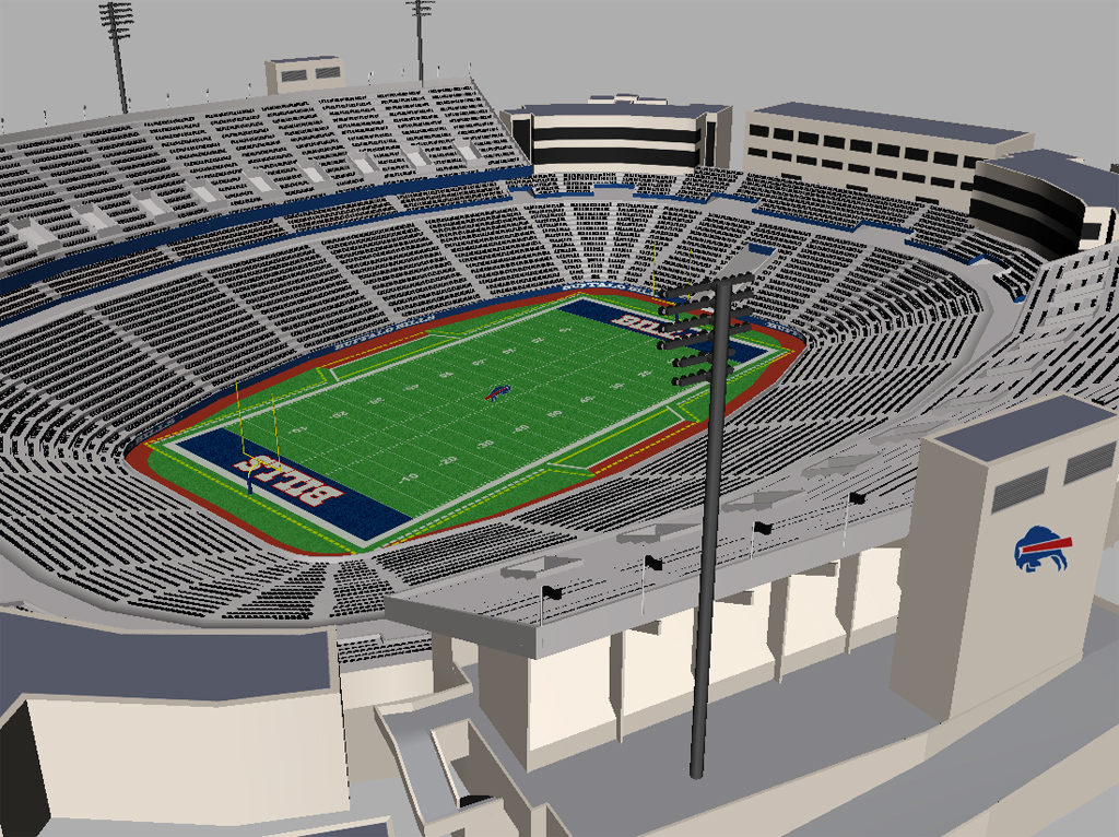 Highmark Stadium - Bills Stadium - Buffalo NY 3D model – Genius&Gerry