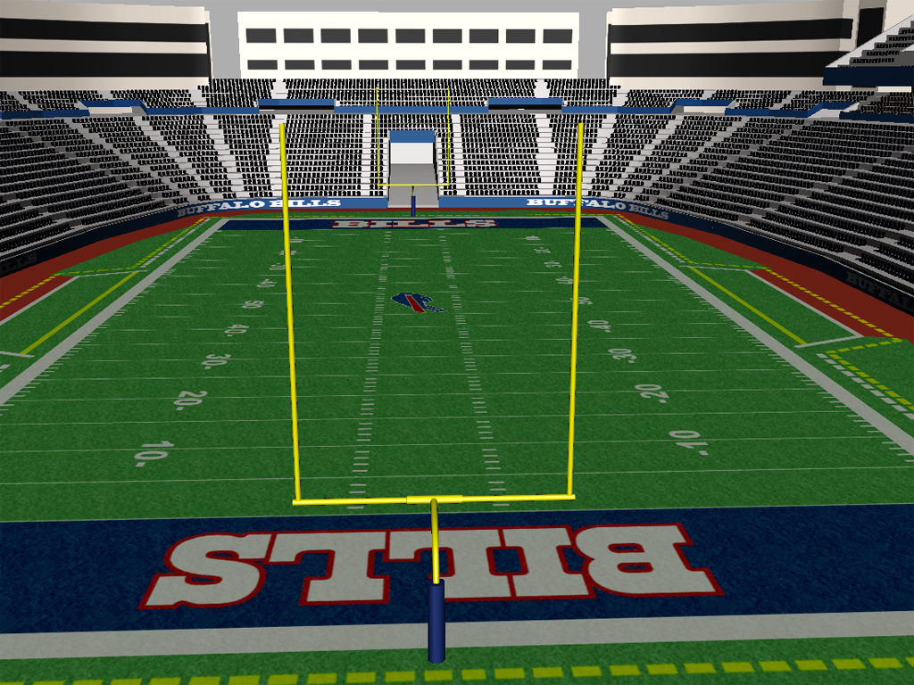 3D model Buffalo Bills - Highmark Stadium - American Football Stadium VR /  AR / low-poly