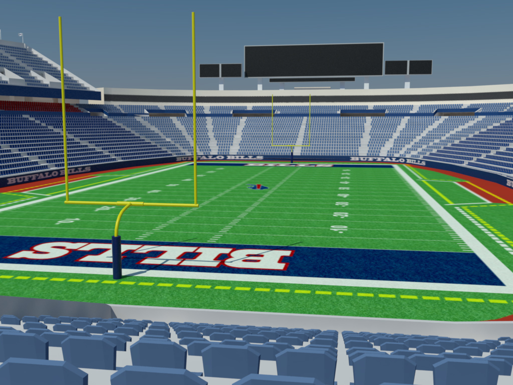 Ralph Wilson Stadium Interactive Seating Chart Elcho Table