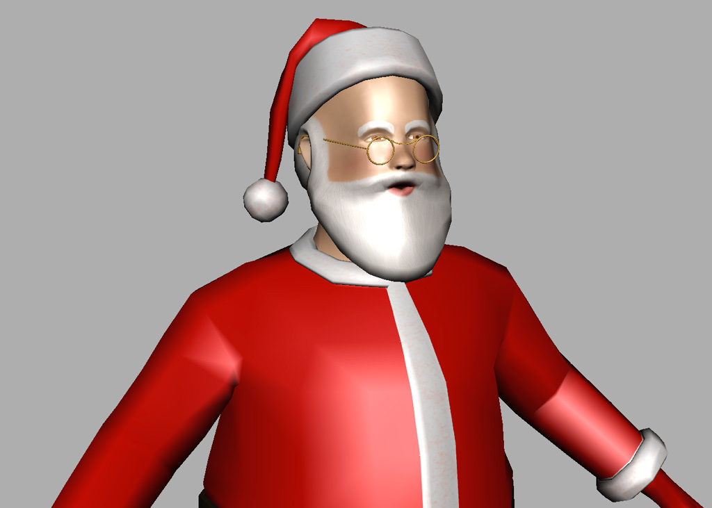 Santa Claus 3d Model Realtime 3d Models World 