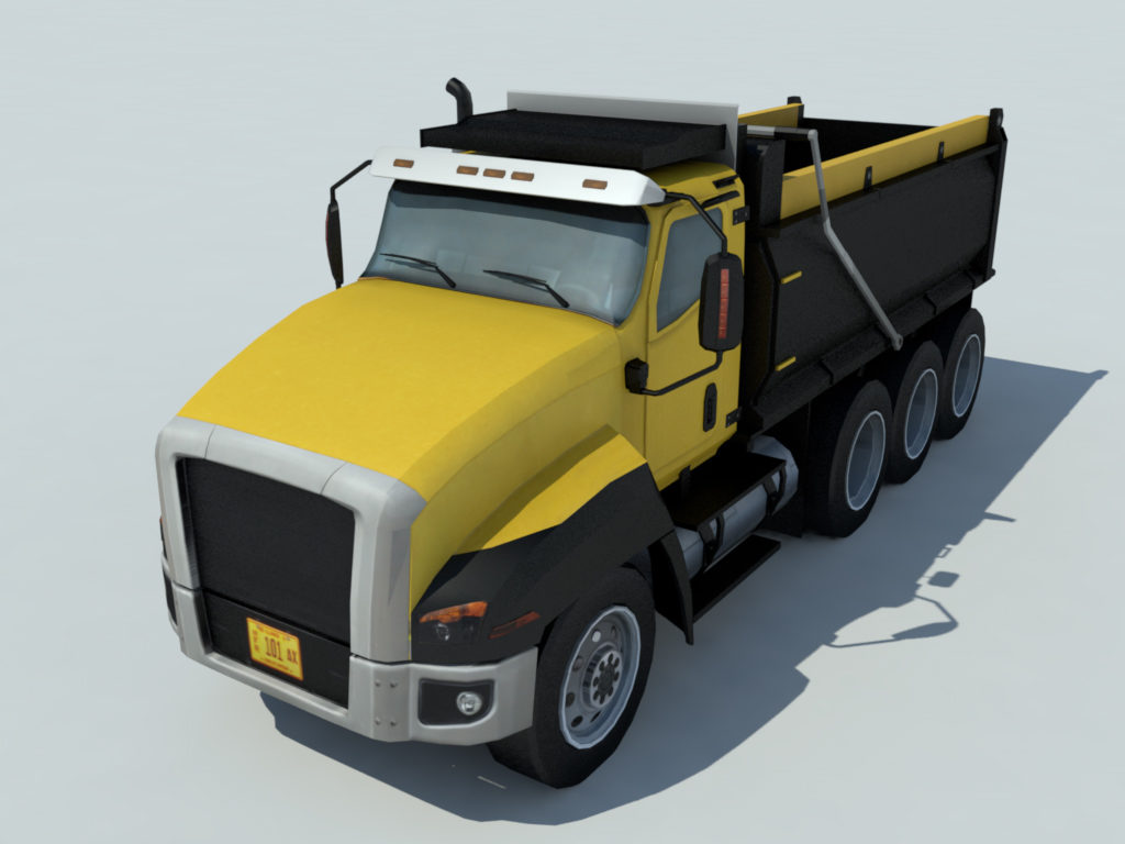 Dump Truck 3D Model Realtime 3D Models World