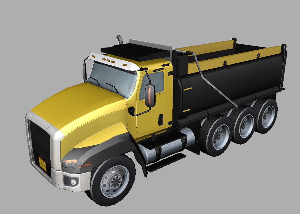 Dump Truck 3D Model Realtime 3D Models World