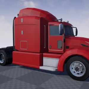 International 9400i Truck 3D Model - Realtime - 3D Models World