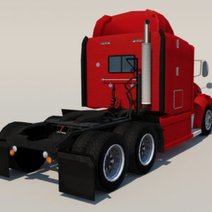 International 9400i Truck 3D Model - Realtime - 3D Models World