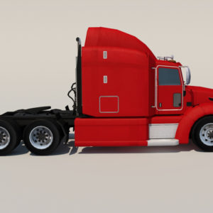 International 9400i Truck 3D Model - Realtime - 3D Models World