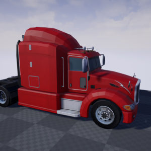 International 9400i Truck 3D Model - Realtime - 3D Models World