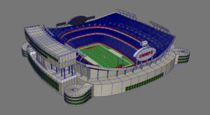 Arrowhead Stadium 3D Model - 3D Models World