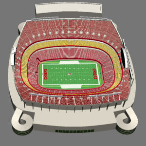 Arrowhead Stadium 3D Model - 3D Models World