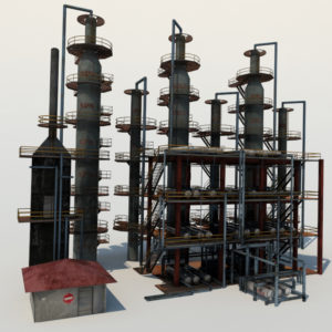 atmospheric-distillation-3d-model-unit-2