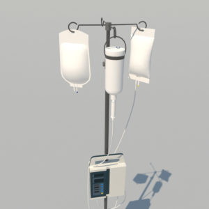 iv-stand-3d-model-3