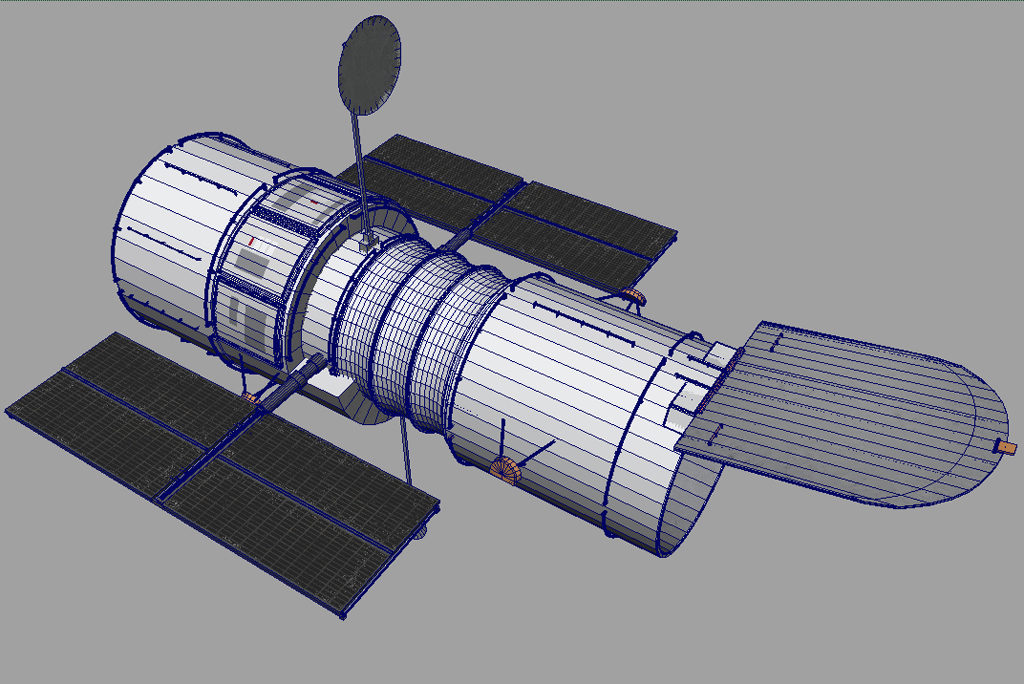 hubble-space-telescope-3d-model-11