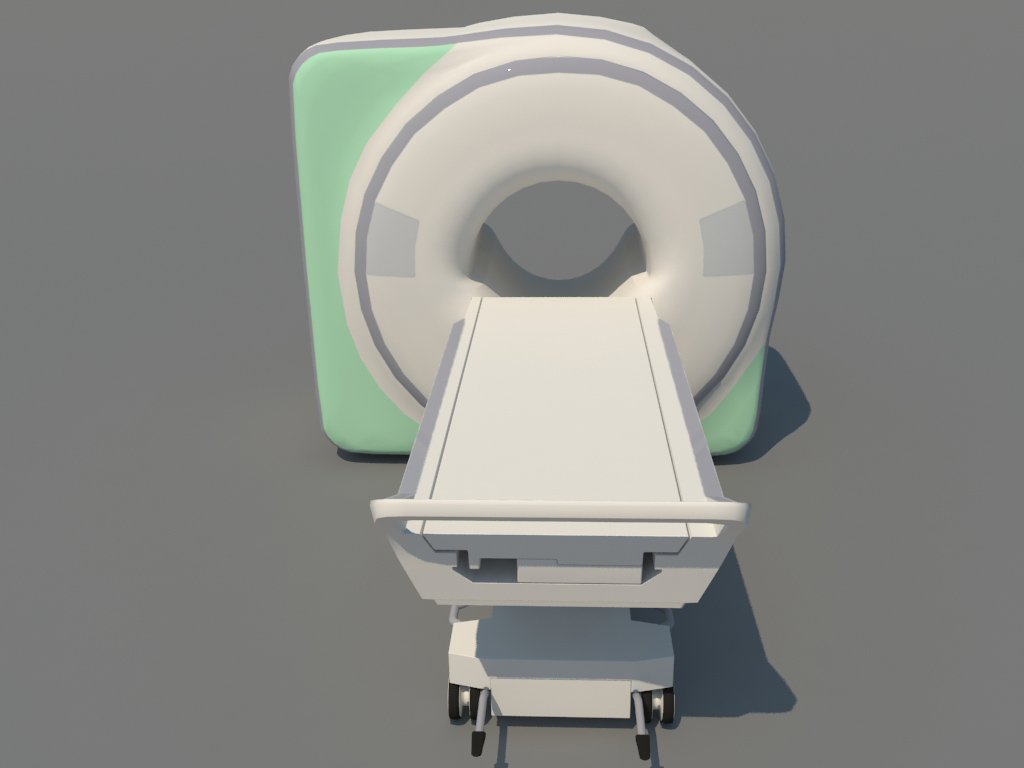 MRI Machine 3D Model CT Scan - Realtime - 3D Models World