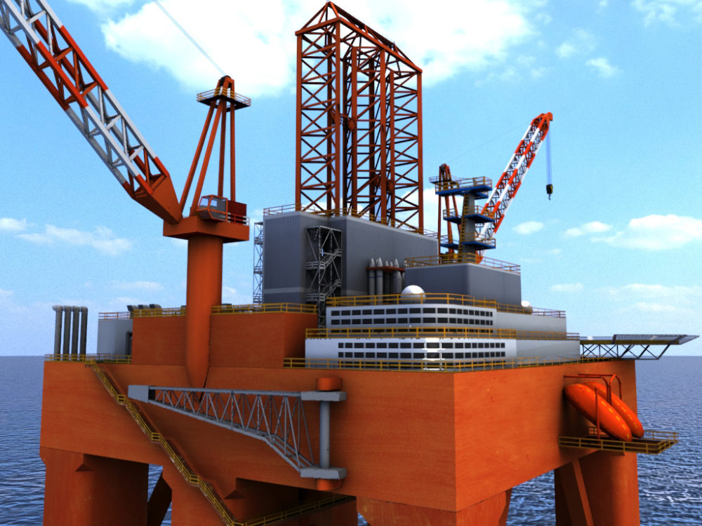 Free 3d Models Offshore Rig