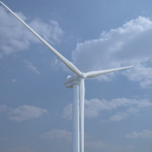 Wind Turbine 3D Model – Realtime