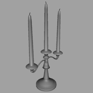 antique-triple-candle-candelabra-3d-model-10
