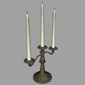 antique-triple-candle-candelabra-3d-model-9